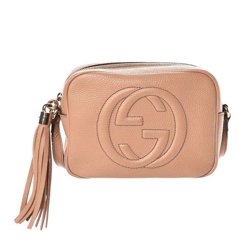 gucci soho crossbody rose beige|gucci purses for women.